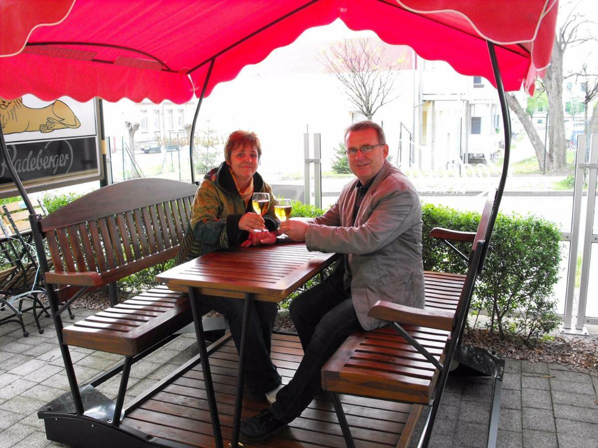 Traditionsgasthaus Goldener Loewe Riesa Restaurant & Pension מראה חיצוני תמונה